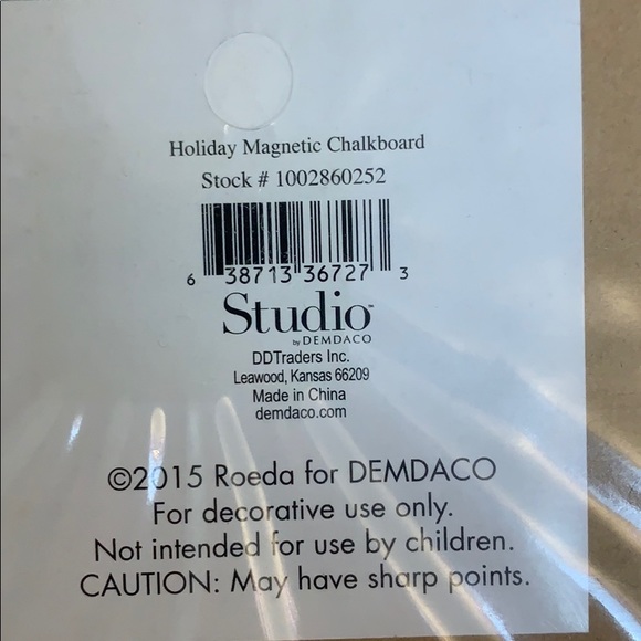 Studio NIP Magnetic Chalkboard Merry Christmas - Picture 10 of 11